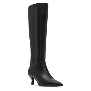 Madden Girl Elegant Black Knee-High Boots